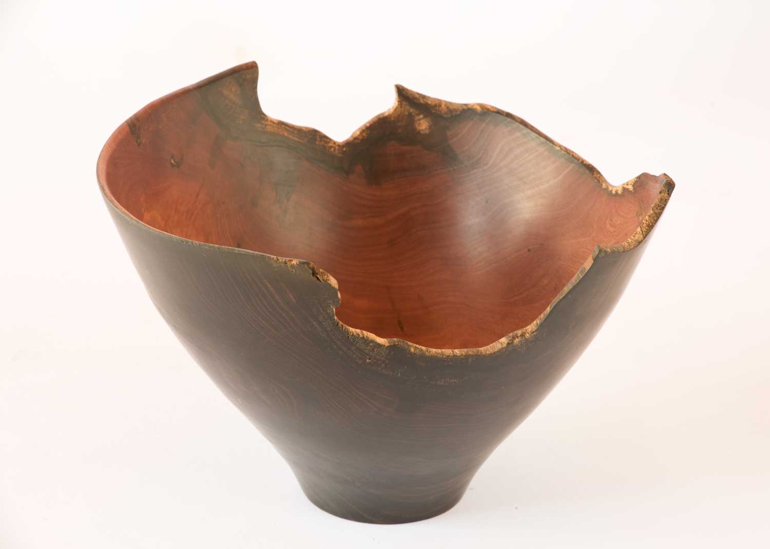 Bark Rimmed Acacia Bowl