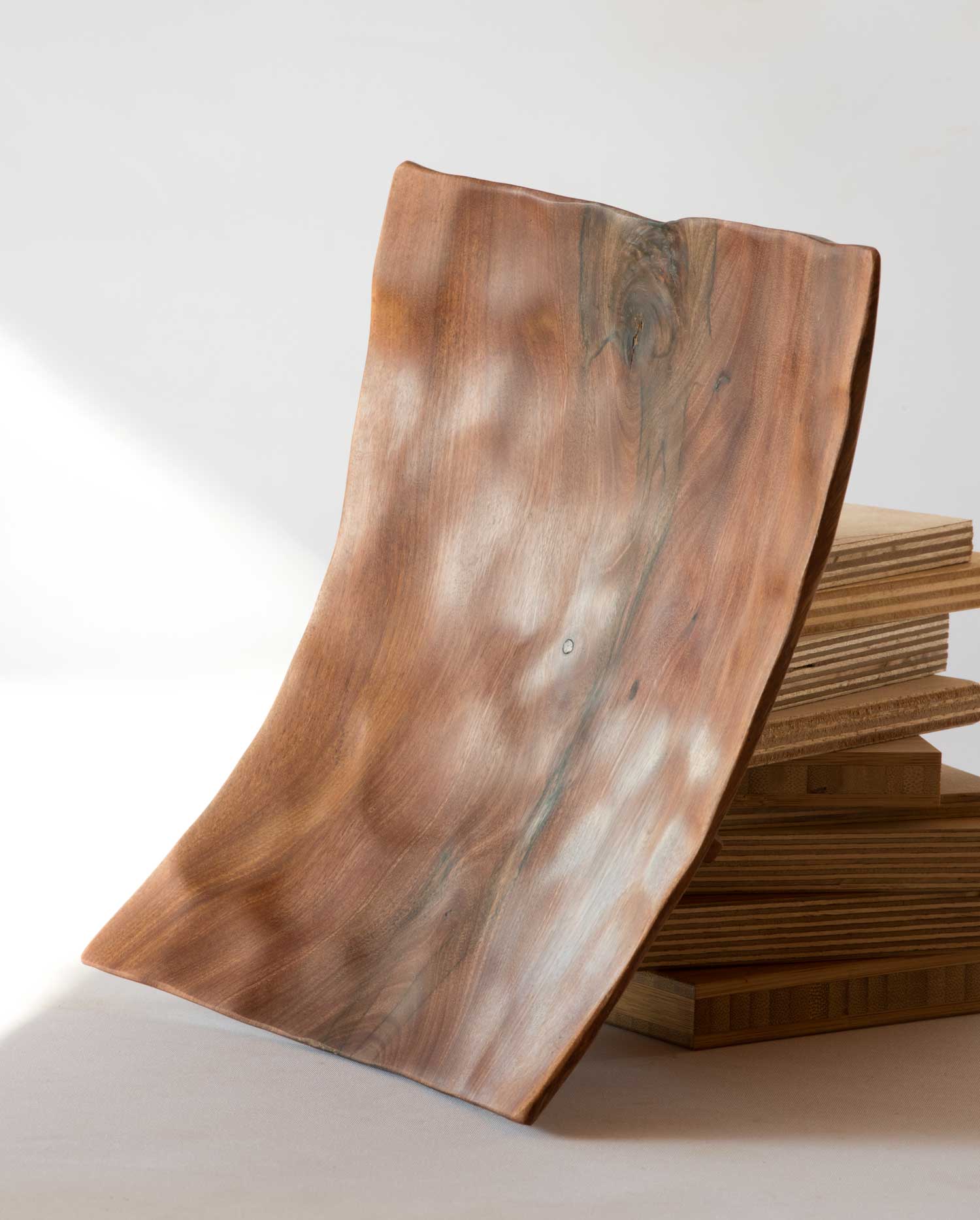 No247-Winged-Pohutukawa-Platter-2 Square Wooden Platter