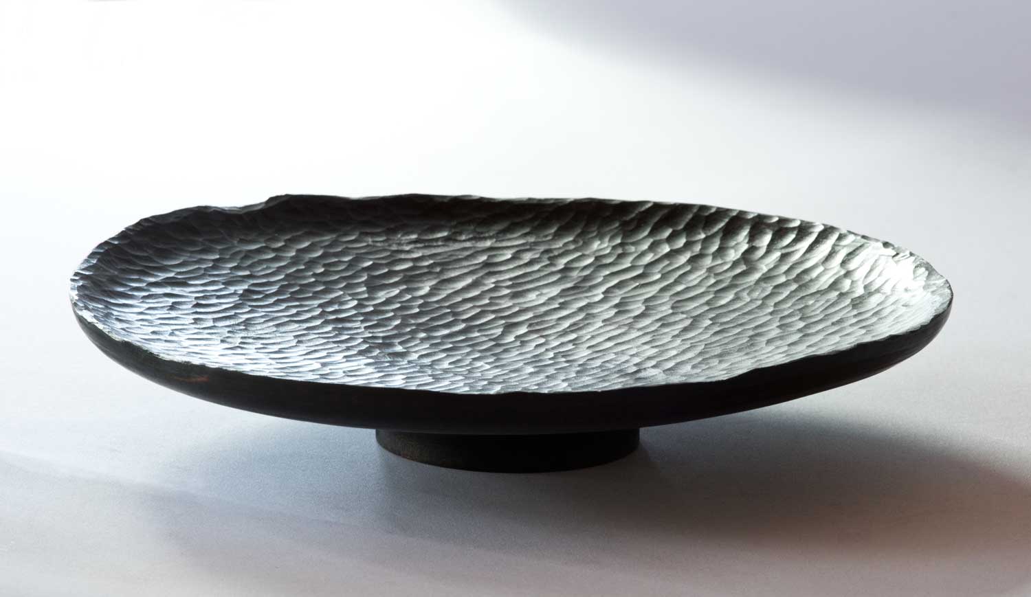 No241-Ebonised-Kanuka-Wooden-Platter-02 Ebonised Kanuka Wooden Platter
