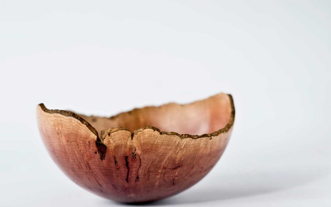 Natural Edge Kanuka Burl Bowl No225 (2019)