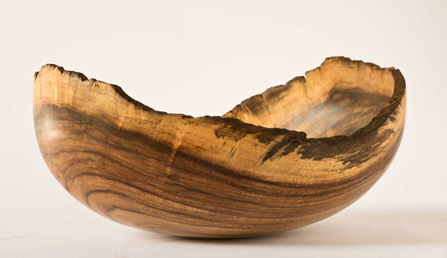 No158-Acacia-Natural-Edge-Bowl-3 Acacia Natural Edge Wooden Bowl