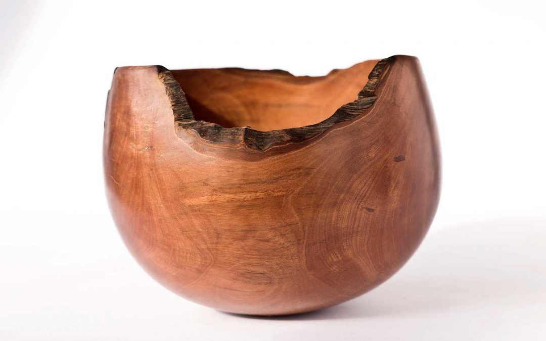 Pohutukawa Calabash Bowl No208 (2018)