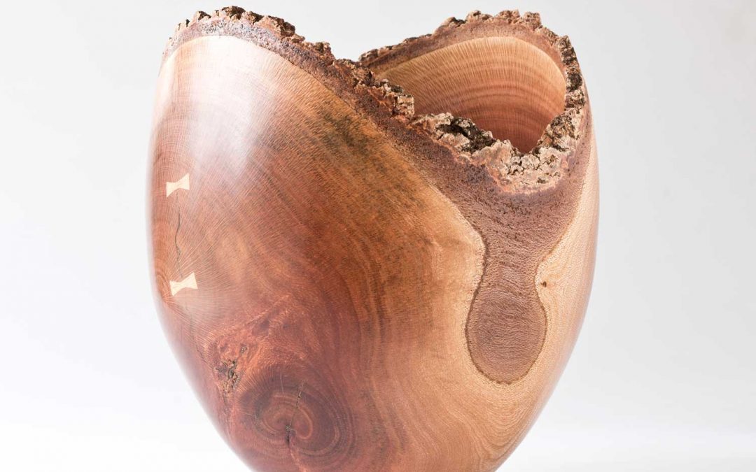 Banksia wooden vase No324 (2020)