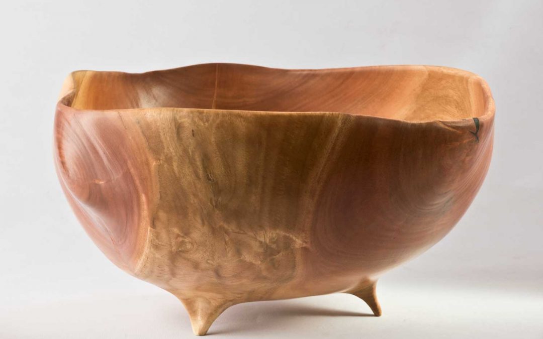 Organic Wooden Bowl No349 (2021)
