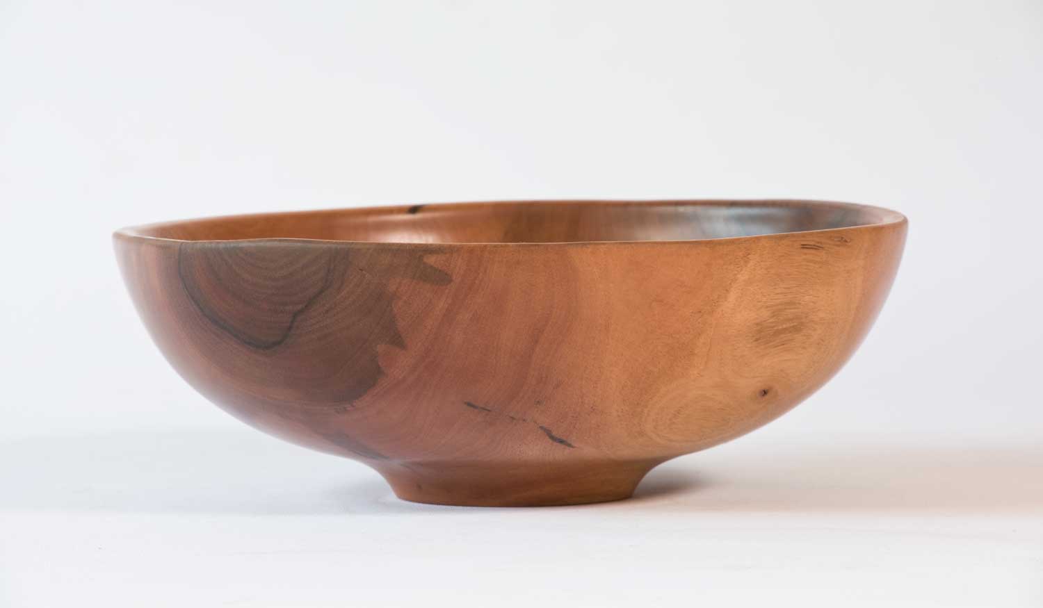 Natural toned Wooden Bowl No492 - Hand Crafted Wooden Bowls - Gavin ...