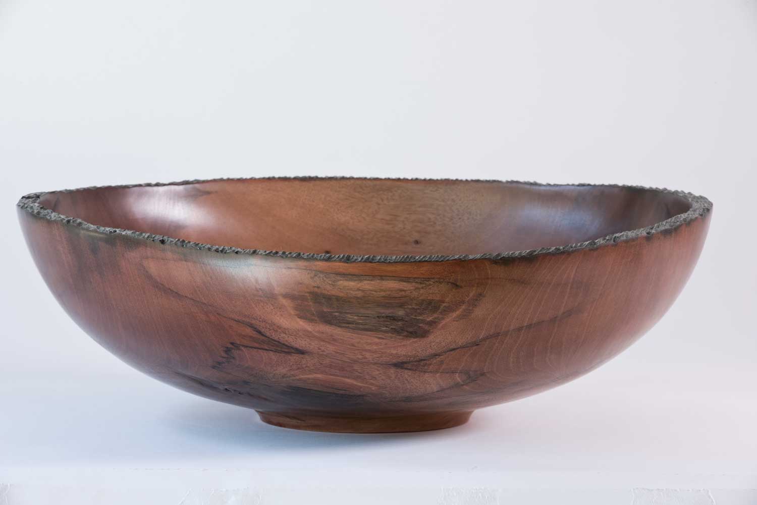 Pohutukawa-Wooden-Bowl-No572-c Three Legged Oak Wooden Bowl