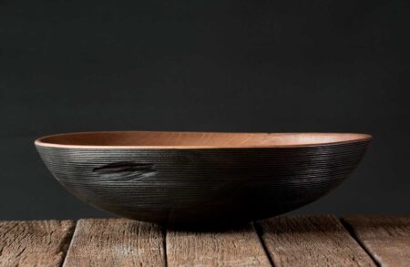 Ebonised Pohutukawa Bowl No569