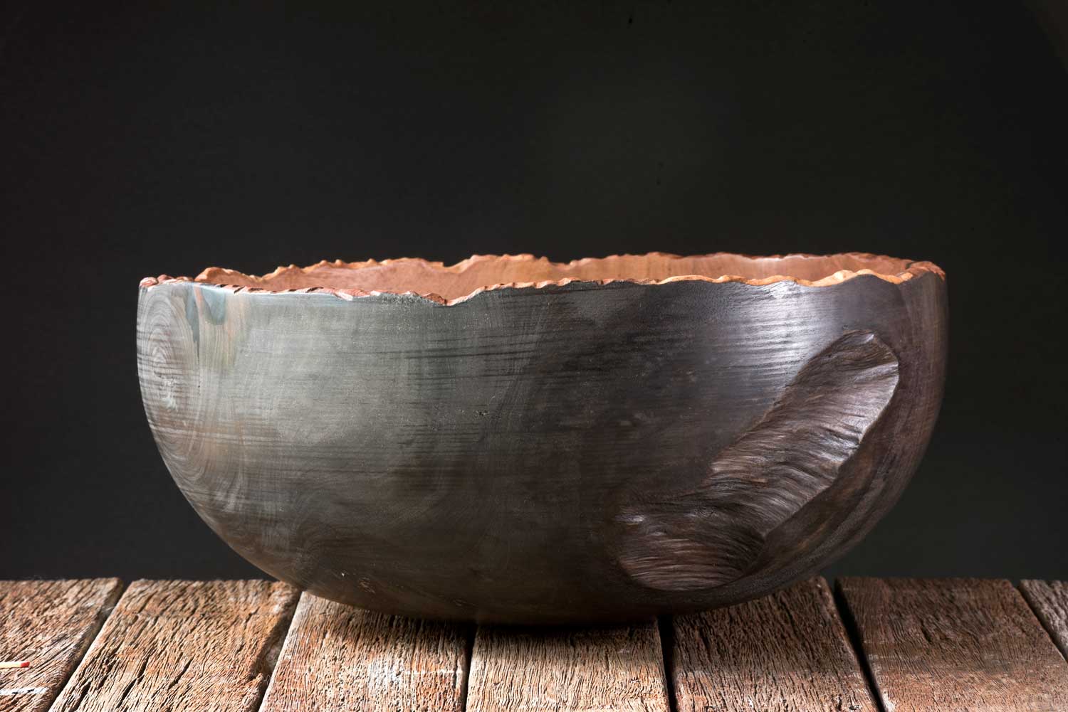 Ebonised-Pohutukawa-Bowl-No602