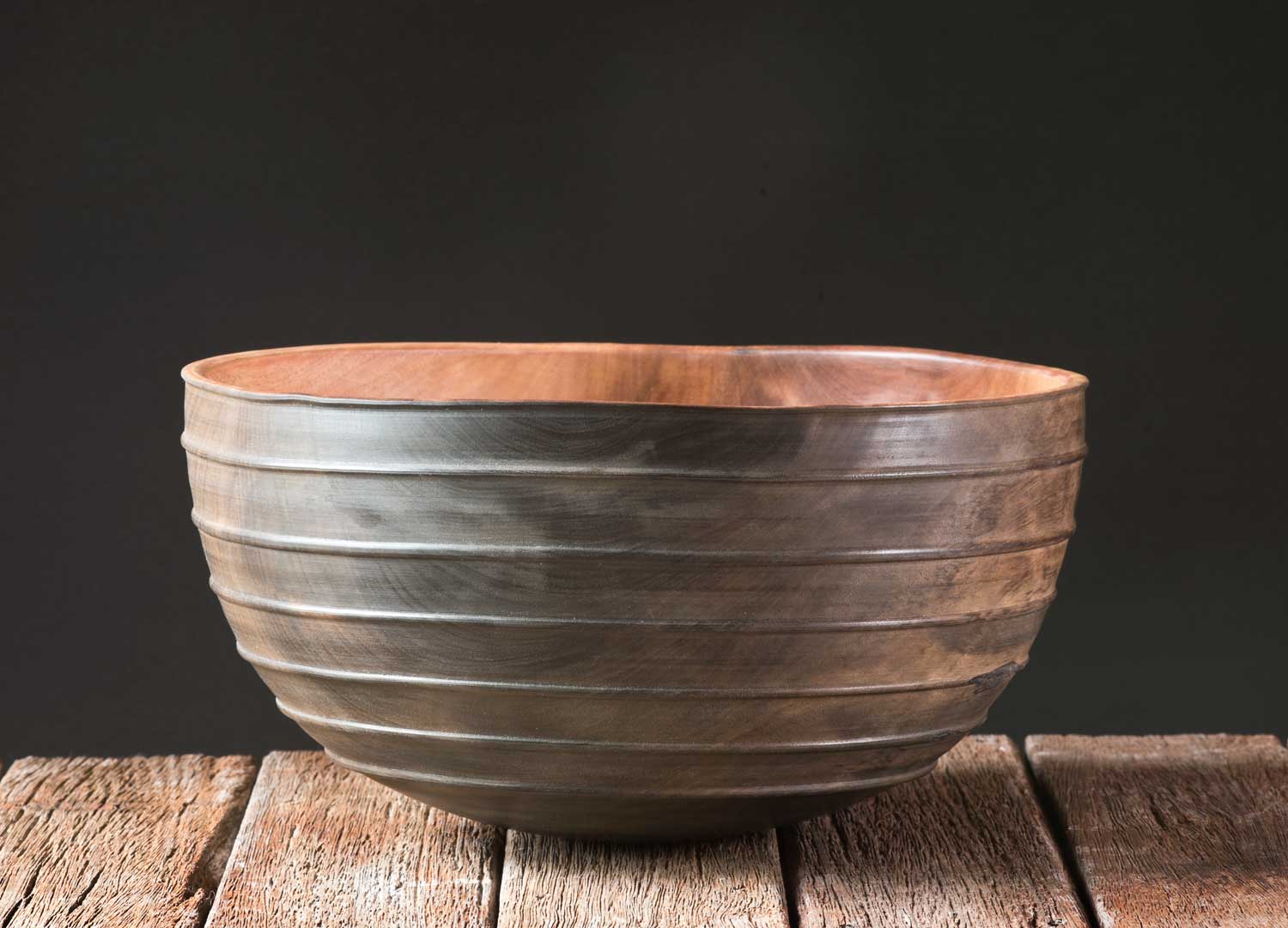Ribbed-Pohutukawa-Bowl-No603