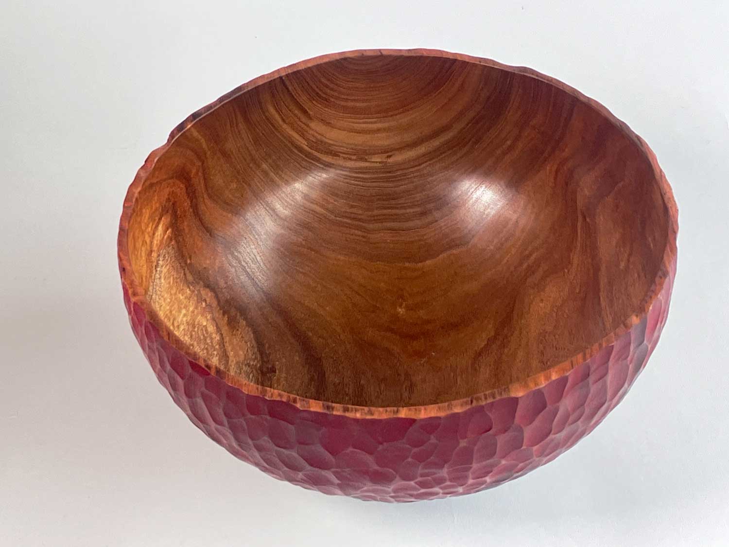 No645-Wine-Red-Wooden-Bowl