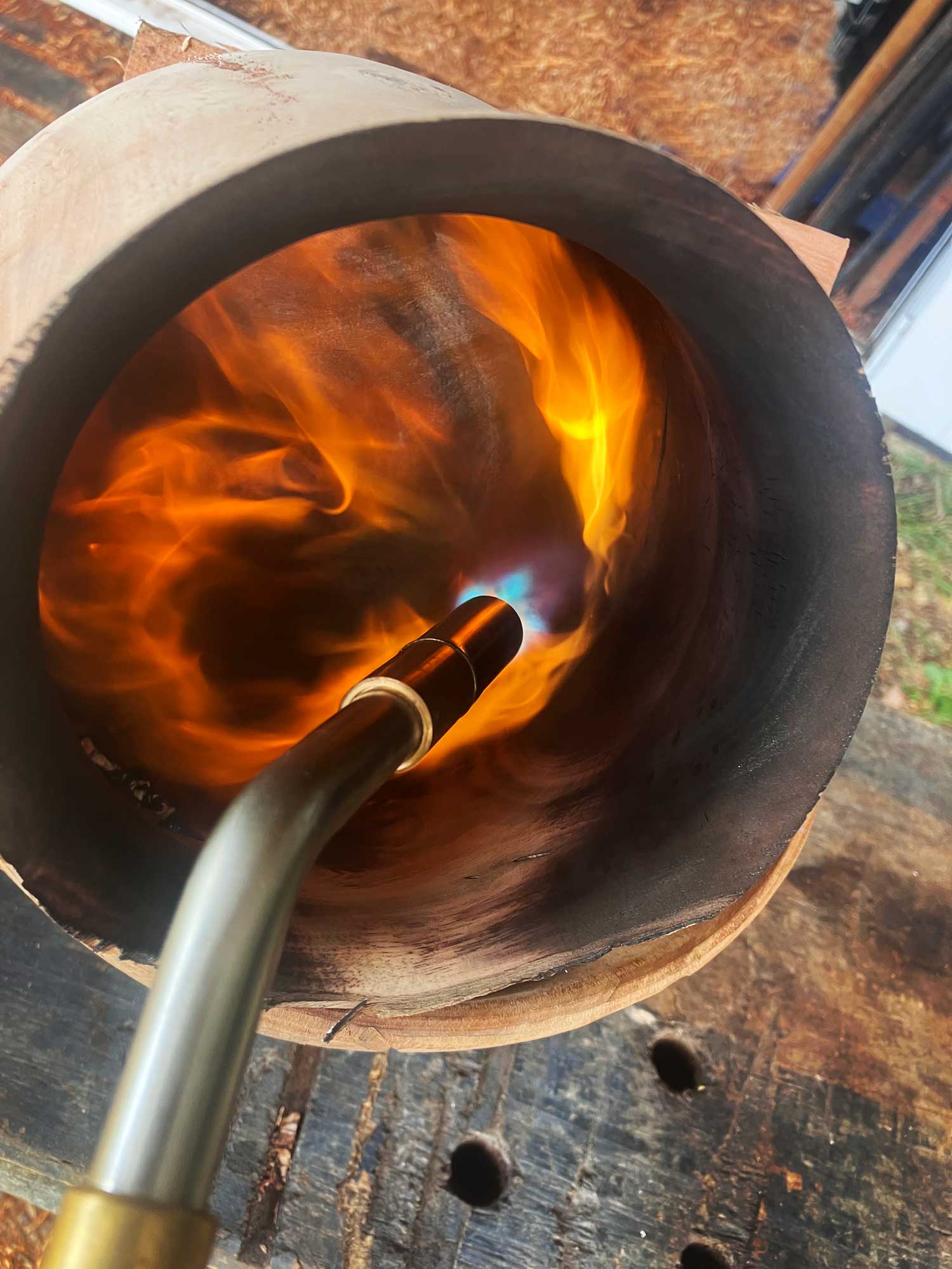 Why do I burn perfectly good wooden bowls?