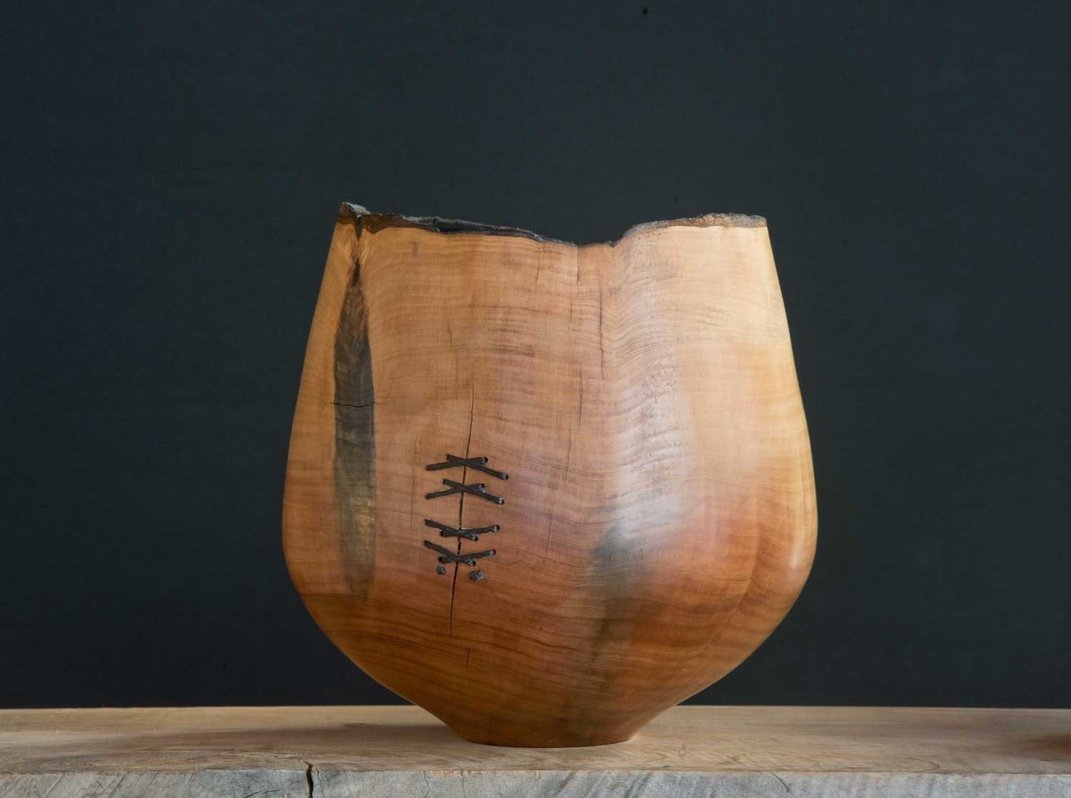 Turned-Wooden-Vessel-No703-b