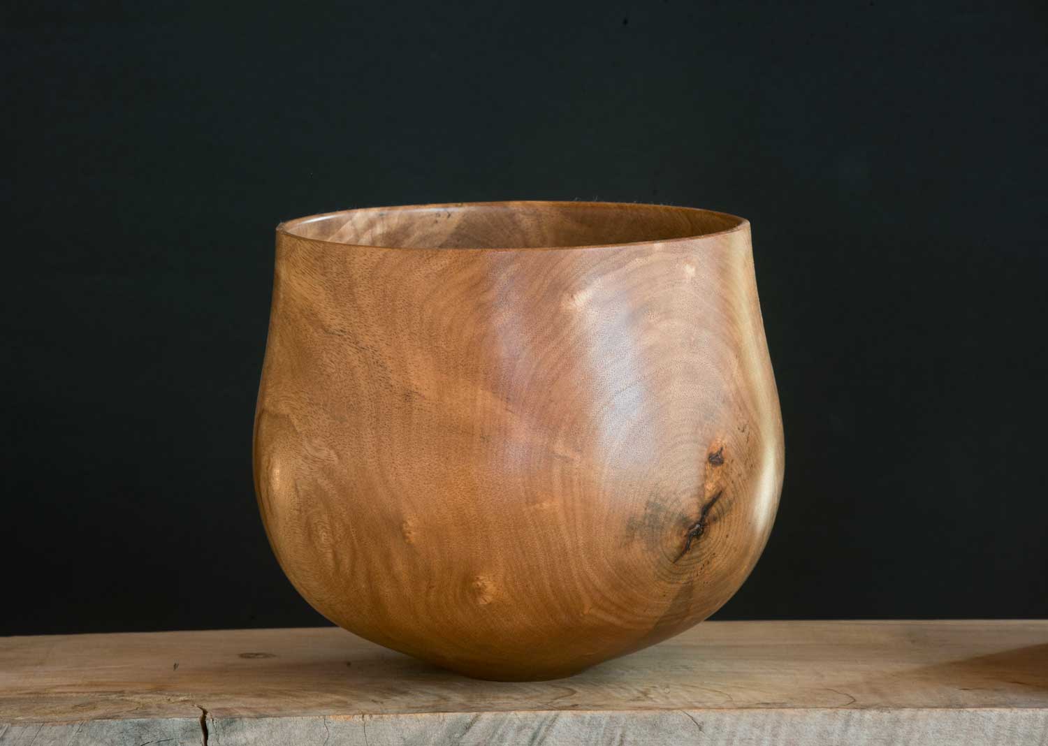 Turned-Wooden-Vessel-No708