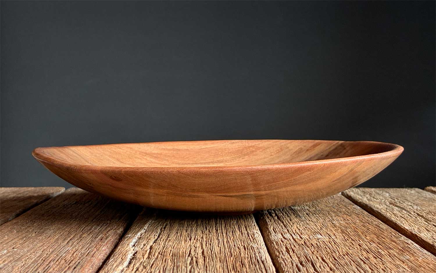 Pohutukawa-Wooden-Platter-No716